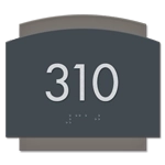Room Number Sign