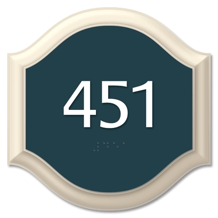 Room Number Sign