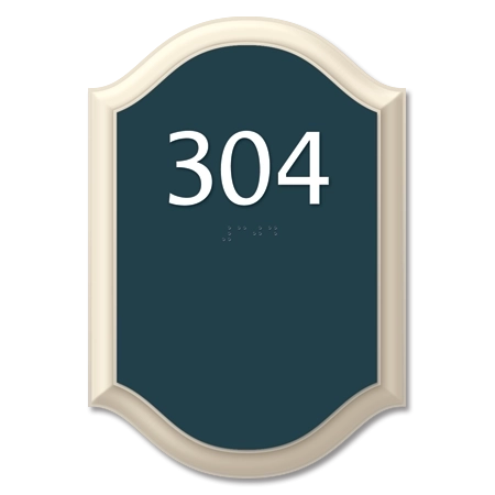 Room Number Sign