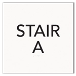 Stair ID - Houston Code <br>3 Floors or Less