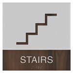 Stairs Sign w/ Symbol