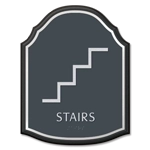 Stairs Sign w/ Symbol