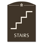 Stairs Sign w/ Symbol