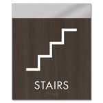 Stairs Sign w/ Symbol