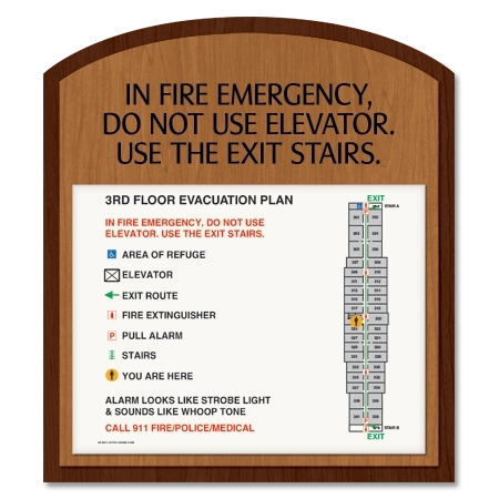 Standard Elevator Evacuation Plans - NYC Compliant