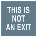 This Is Not An Exit