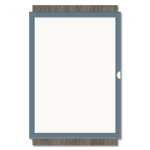 Vertical Message / Evac Holder for 11" x 8.5" Paper