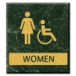 Women Sign w/Female & ISA Symbols