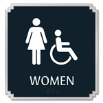 Women Sign w/Female & ISA Symbols