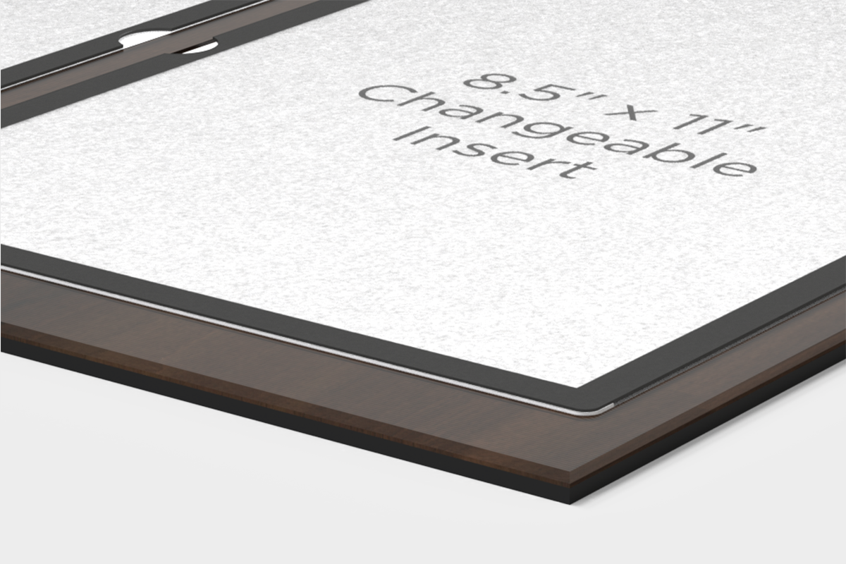 Information Display Board - Corner and Insert Detail