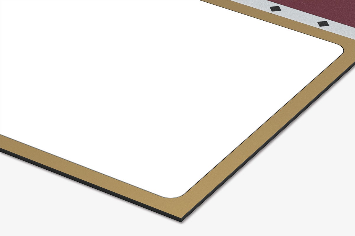 Marquis Small Dry Erase Display Corner Detail Image