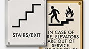 Stairs/Elevator Signs
