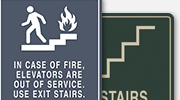 Stairs/Elevator Signs