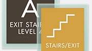 Stairs/Elevator Signs