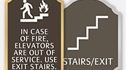 Stairs/Elevator Signs