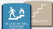 Stairs/Elevator Signs