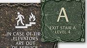 Stairs/Elevator Signs