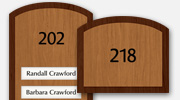 Room Number Signs