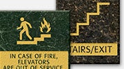 Stairs/Elevator Signs