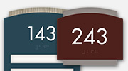 Room Number Signs