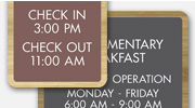 Informational Signs