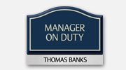 Nurse on Duty/Nameplates