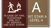 Stairs/Elevator Signs