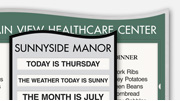 Message Display Signs