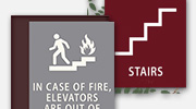 Stairs/Elevator Signs