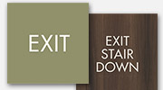 Egress Signs