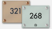 Room Number Signs